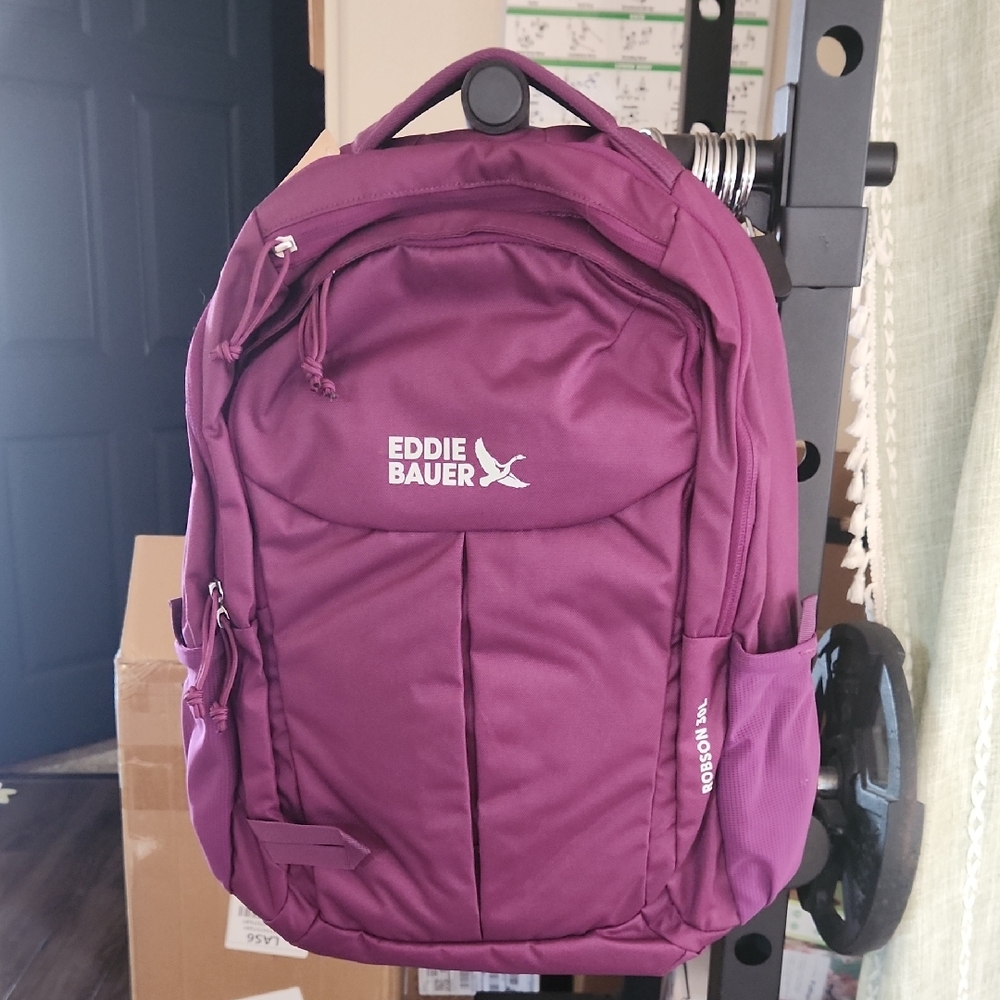 Eddie Bauer Plum Backpack for Men